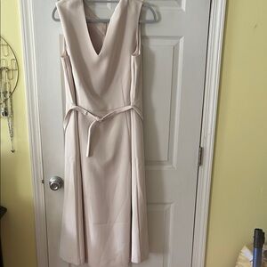 Women’s Cream Mid Dress